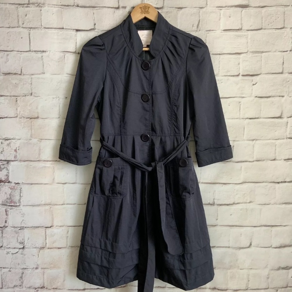 Black Couture Rain Jacket
